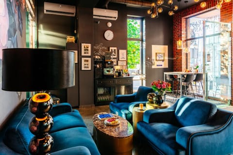 Seating area, Evening entertainment, air conditioner