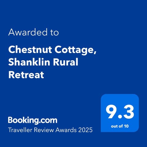 Chestnut Cottage, Shanklin Rural Retreat House in Shanklin
