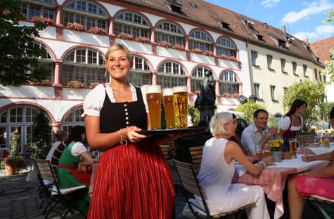 People, Balcony/Terrace, group of guests