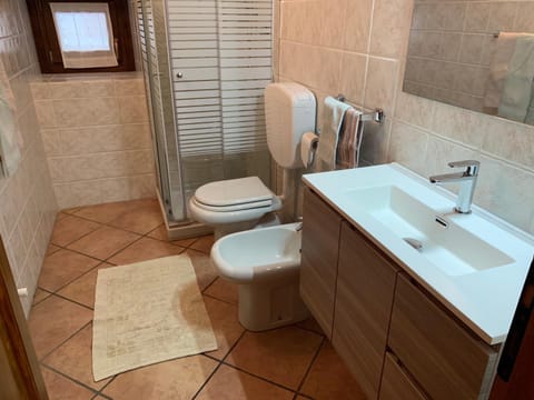 Shower, Toilet, Bathroom, bidet, towels