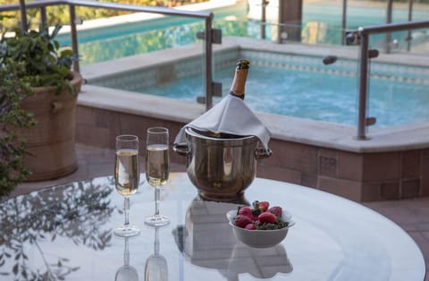 Patio, Pool view, Swimming pool