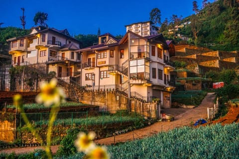 Property building, Spring, Day, Night, Natural landscape, Garden, Garden view, Mountain view