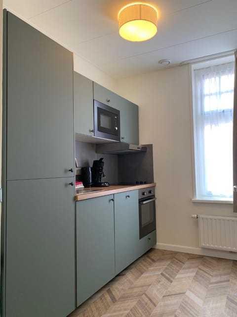 Kitchen or kitchenette, dishwasher