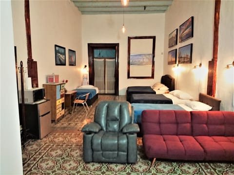 Bed, Living room, Photo of the whole room