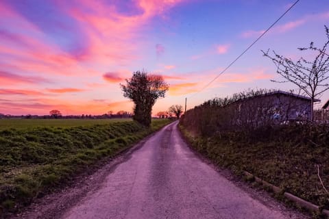 Sunset log cabin Cabin in Babergh District
