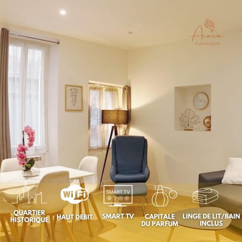 L'Escapade, appartement Cosy au Coeur de Grasse Apartment in Grasse