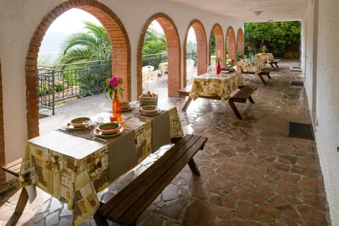 Property building, Patio