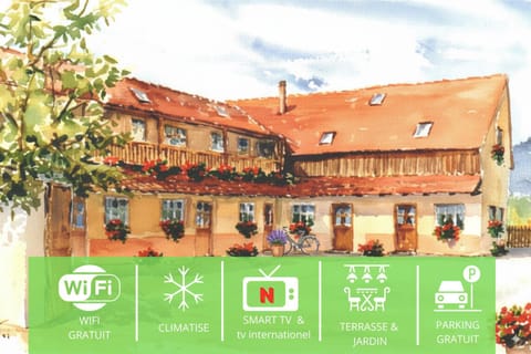 Property building, Patio, Spring, Summer, View (from property/room), Balcony/Terrace, Autumn, Parking, internet, air conditioner