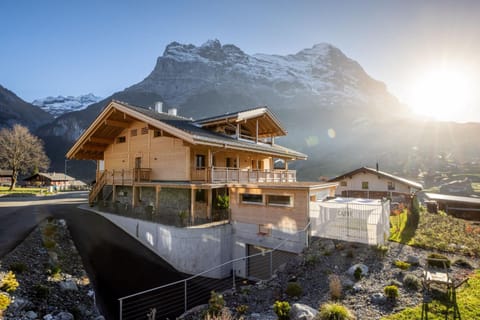 Property building, Spring, Natural landscape, Garden, Mountain view
