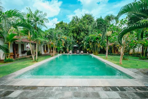 Spring, Day, Natural landscape, Garden, Garden view, Pool view, Swimming pool