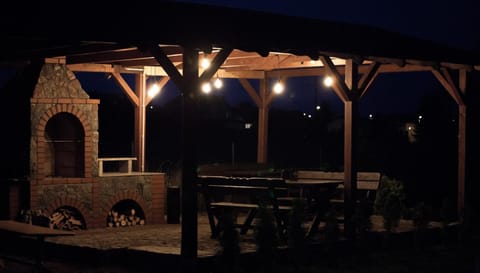 BBQ facilities, Children play ground, Area and facilities