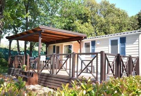 West Coast Mobilhome with XXL Terrace in Naturist Resort Solaris FKK Campground/ 
RV Resort in Istria County