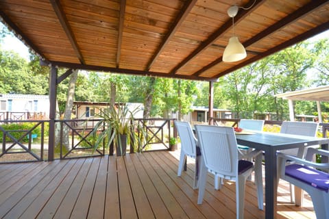 West Coast Mobilhome with XXL Terrace in Naturist Resort Solaris FKK Campground/ 
RV Resort in Istria County