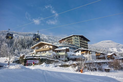 Property building, Natural landscape, Winter, Skiing, Mountain view