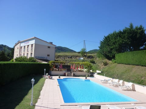 Property building, Pool view, Swimming pool