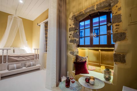 Seating area, Bedroom