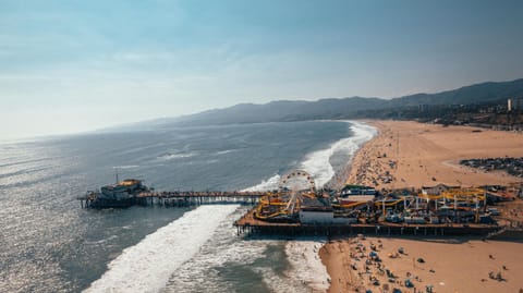 Natural landscape, Bird's eye view, Beach