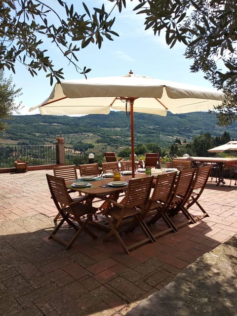 Patio, Spring, Day, Natural landscape, View (from property/room), Balcony/Terrace, Dining area, Mountain view