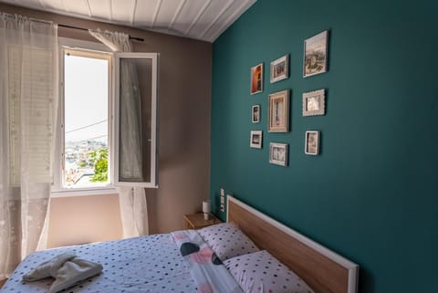 Bed, Photo of the whole room, Bedroom, Sea view