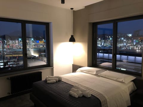 Night, Summer, City view, Street view