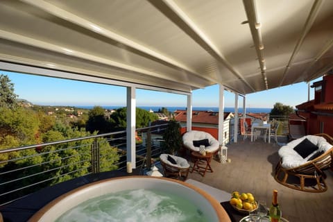Hot Tub, Balcony/Terrace, Sea view, Open Air Bath