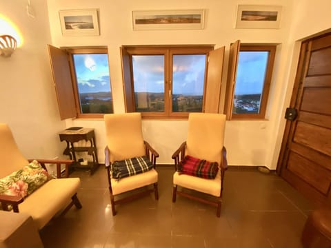 View (from property/room), Living room, Sea view