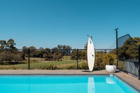 Property building, Pool view, Swimming pool