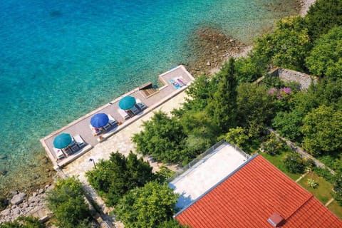 Property building, Beach, Sea view, sunbed
