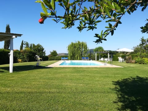 Spring, Day, Natural landscape, Garden, Garden view, Pool view, Swimming pool