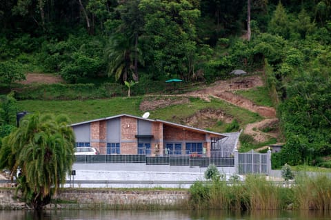 Property building, Natural landscape, Lake view