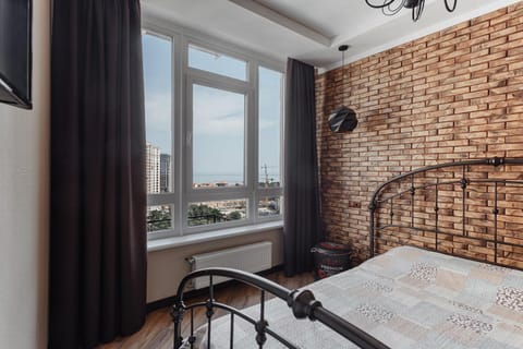 Bedroom, Sea view