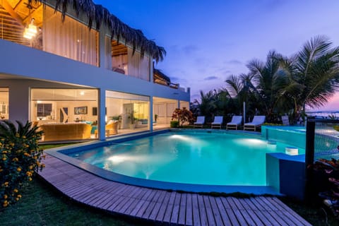Swimming pool, Sunset