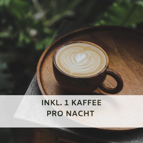 Coffee/tea facilities, Text overlay