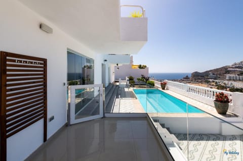 Patio, Facade/entrance, Pool view, Sea view, Swimming pool, Swimming pool