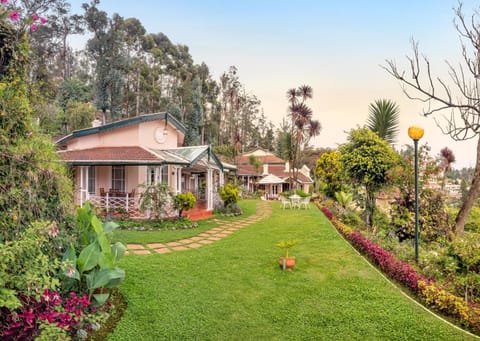 Property building, Garden view
