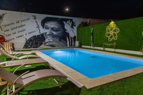 Night, Swimming pool