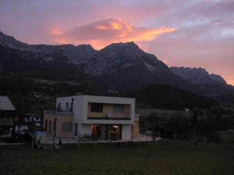Property building, Sunset