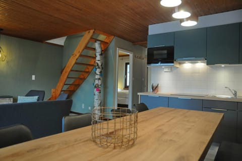 Kitchen or kitchenette, Dining area