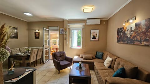 Living room, Dining area, air conditioner