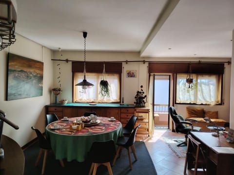 Spring, Balcony/Terrace, Living room, Dining area, air conditioner
