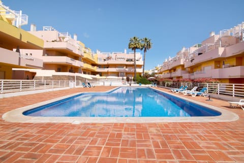 Property building, Living room, Swimming pool