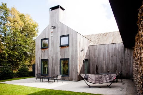 Pine Tree House in Wallonia, Belgium