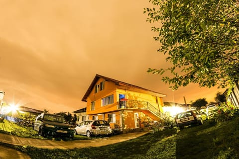 Facade/entrance, Night, Summer, On site