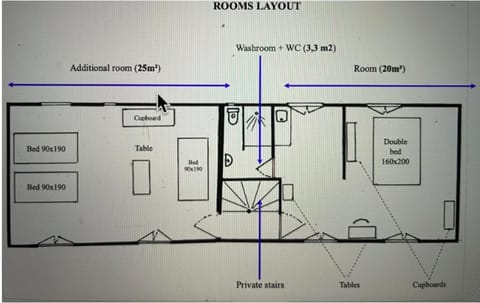 Chambres d'hôtes Haut de Belleville Bed and Breakfast in Paris