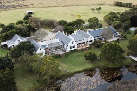 Property building, Natural landscape, Bird's eye view, River view