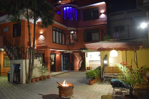 Property building, Patio