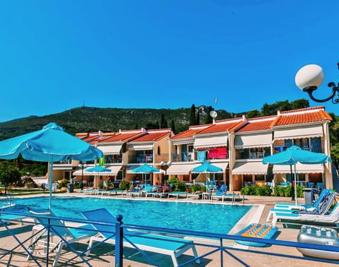 Patio, Facade/entrance, Day, Pool view, Swimming pool