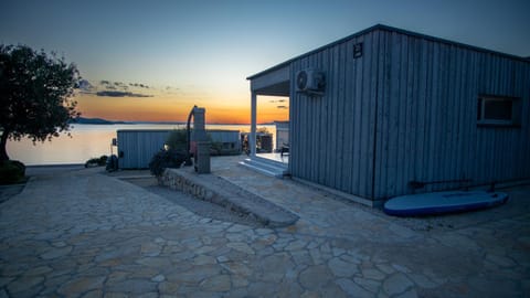 Property building, Sunset