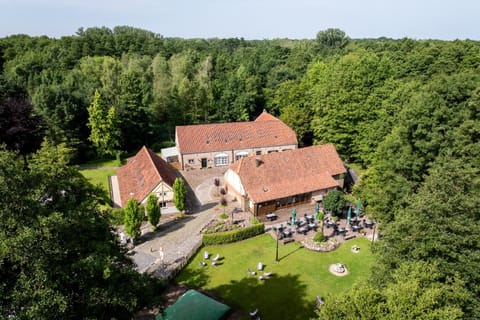 Property building, Natural landscape, Bird's eye view