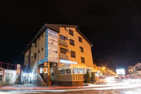 Property building, Night, Neighbourhood, Street view, Location